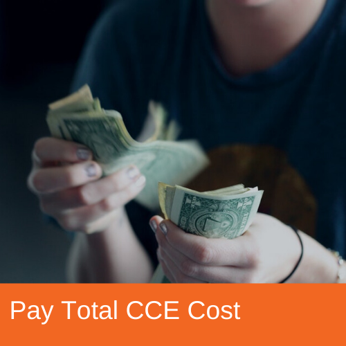 pay total cce cost