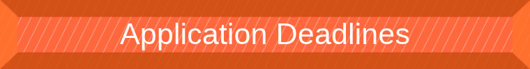 Application Deadlines New